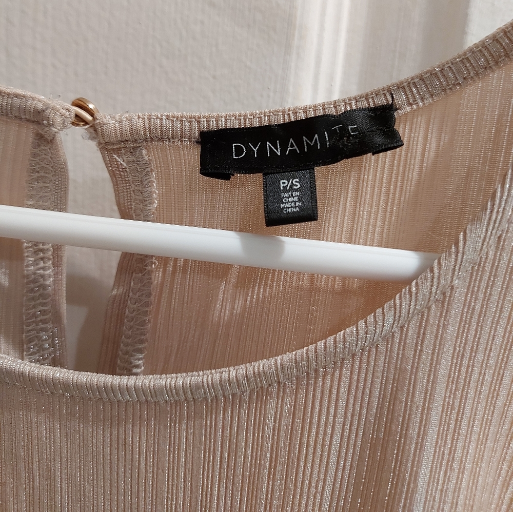 Dynamite | Metallic Tank Top - Picture 2 of 14